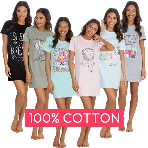 Womens 100 cotton nightie - 100%,