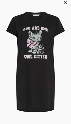 Yours womens black - cool, kitten