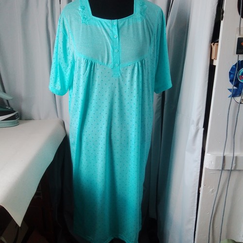 Wmns turquoise nightie short - wmns,