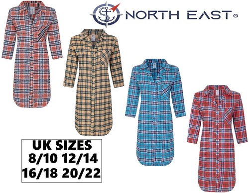Ladies nightie button through - nightie,