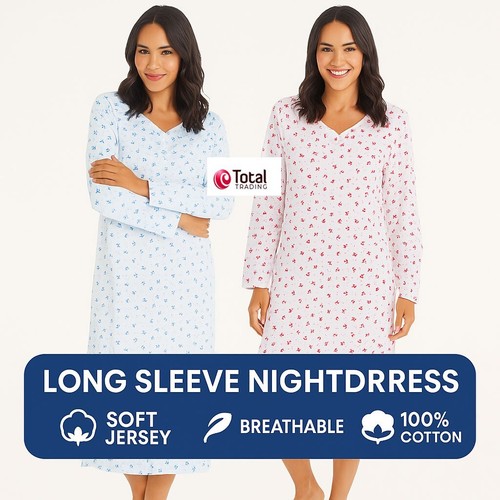 Ladies long sleeve night - ladies,