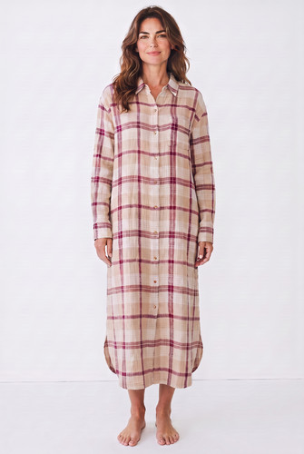 Ladies pure cotton long - m&s,