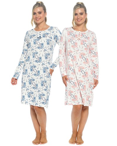 Ladies floral print - floral, 100%