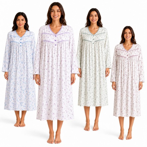 Womens thermal nightdress long - thermal,