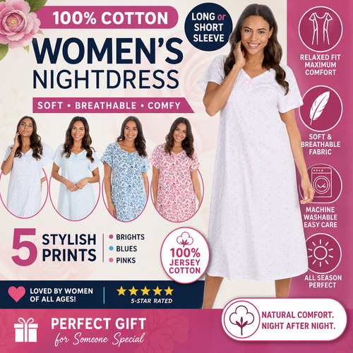 Ladies nightie night - nightie,