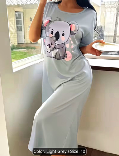 Womens light grey koala - light,