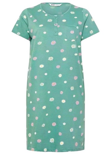 Yours womens green daisy - womens,