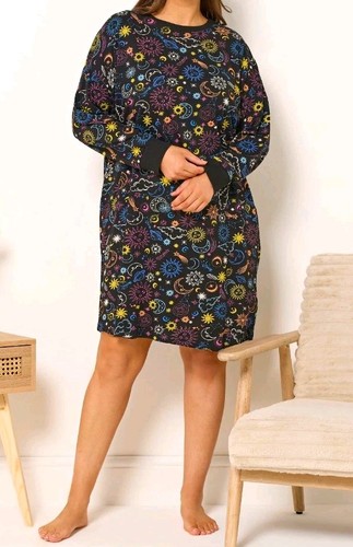 Yours womens black celestial - womens,