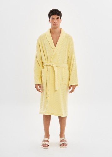 Unisex turkish cotton bathrobe - unisex,