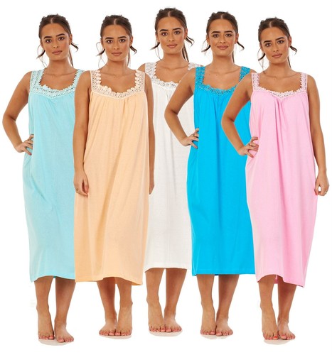 Ladies plain nightdress - ladies,